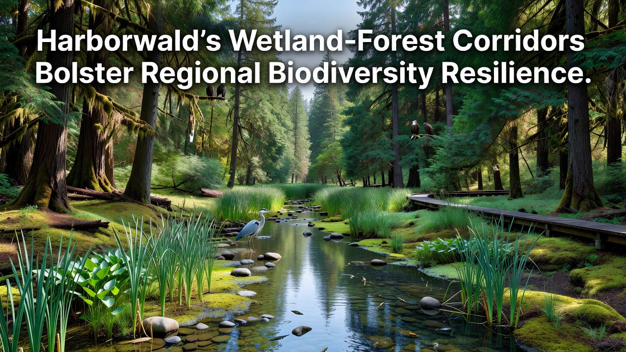 Harborwald Wetland-Forest Corridors Strengthen Regional Biodiversity Resilience